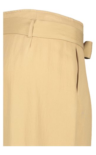 Bruinkleurige wijde broek Esmeralda Due Amanti