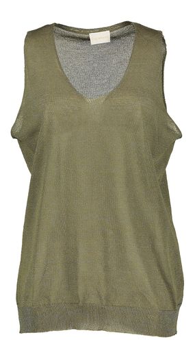 Military top met glitterdraad Ballerina Due Amanti