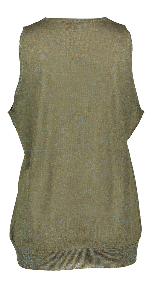 Military top met glitterdraad Ballerina Due Amanti