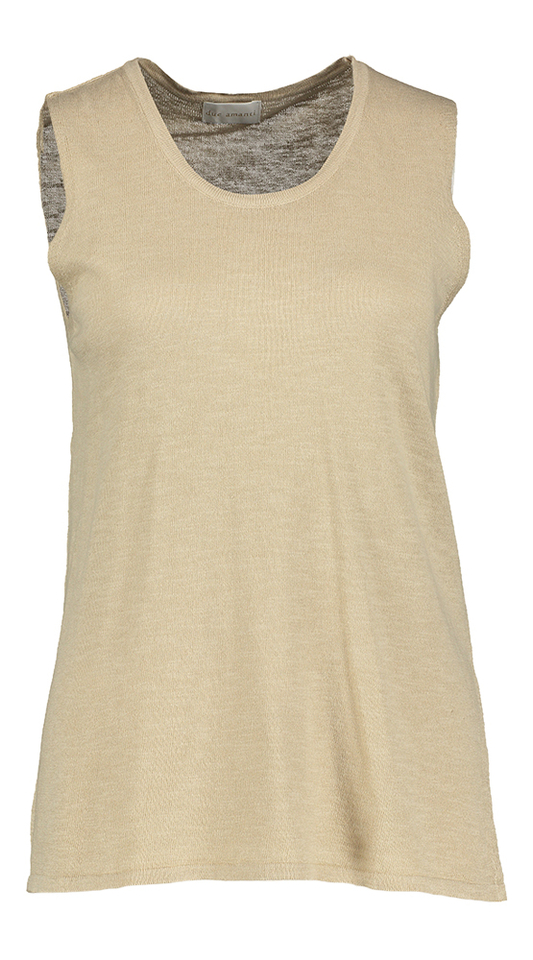 Blond wood beige top Due Amanti 