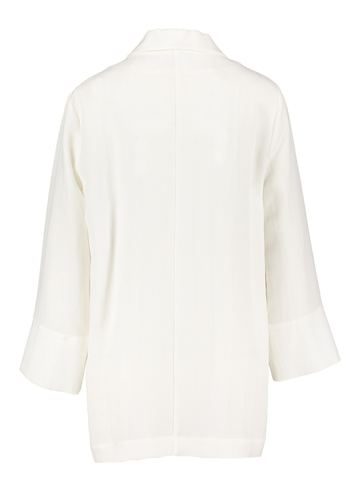 Ecru openvallende blazer Roatan Due Amanti 