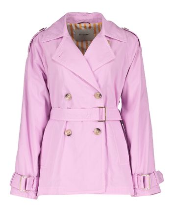 Roze trenchoat Beaumont