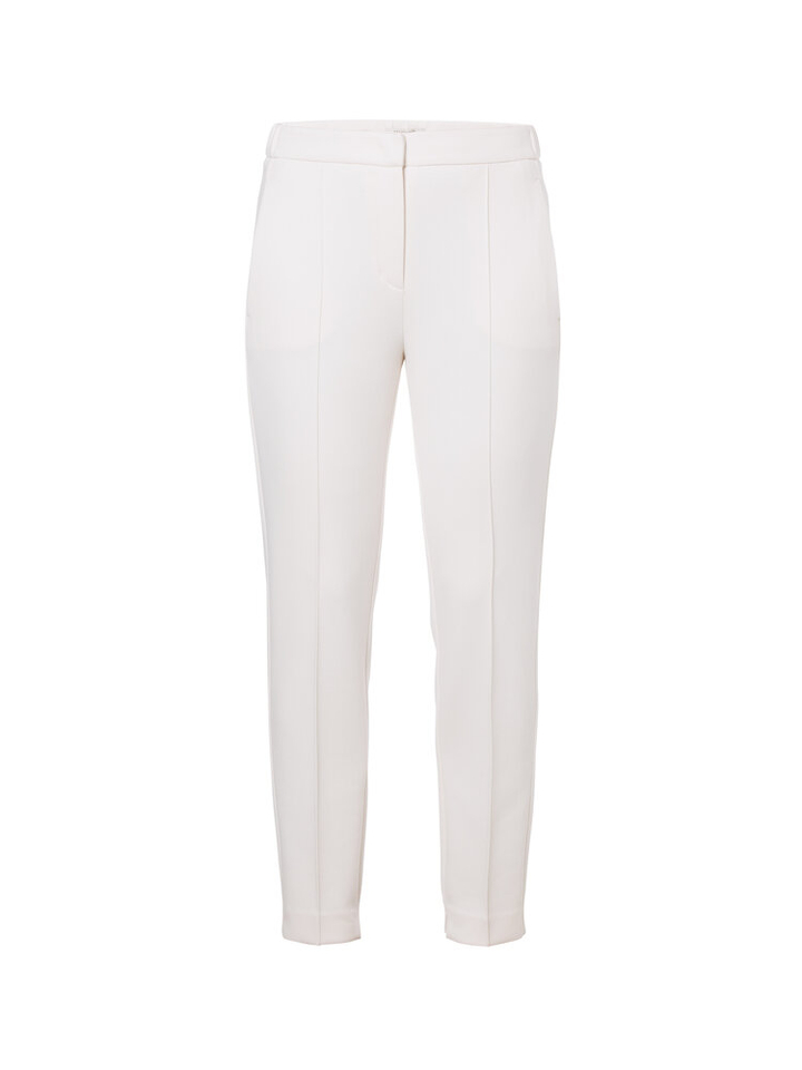 Roze wijde broek met bandplooi Salt Pants Beaumont 