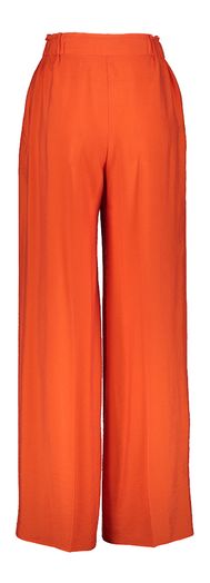 Roodoranje geklede broek Carla Natan