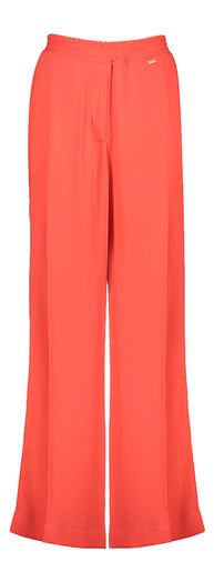 Koraalkleurige geklede broek Becca Blue Bay