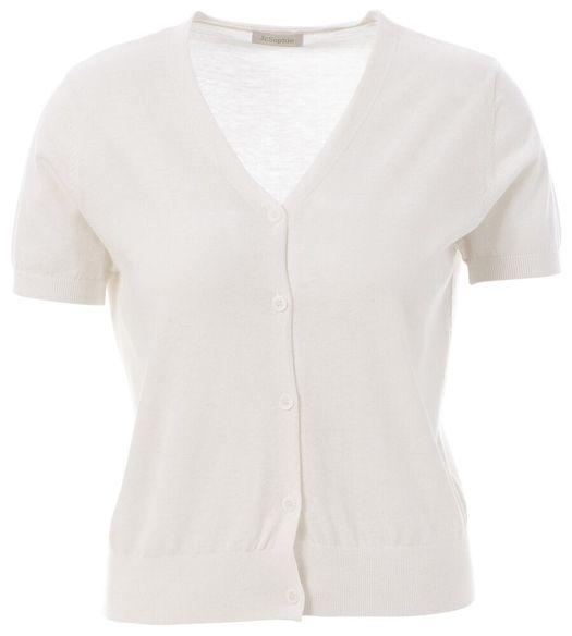 Ecru cardigan met knopen JC Sophie