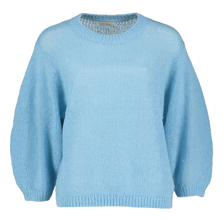 Blauwe pull met ronde hals JC Sophie 