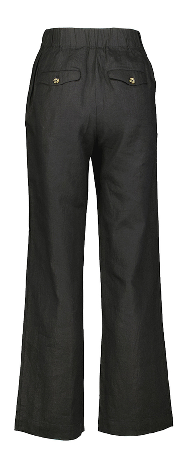 Zwarte linnen broek JC Sophie 