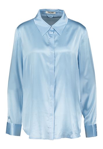 Lichtblauwe zijden blouse Levy Max & Moi