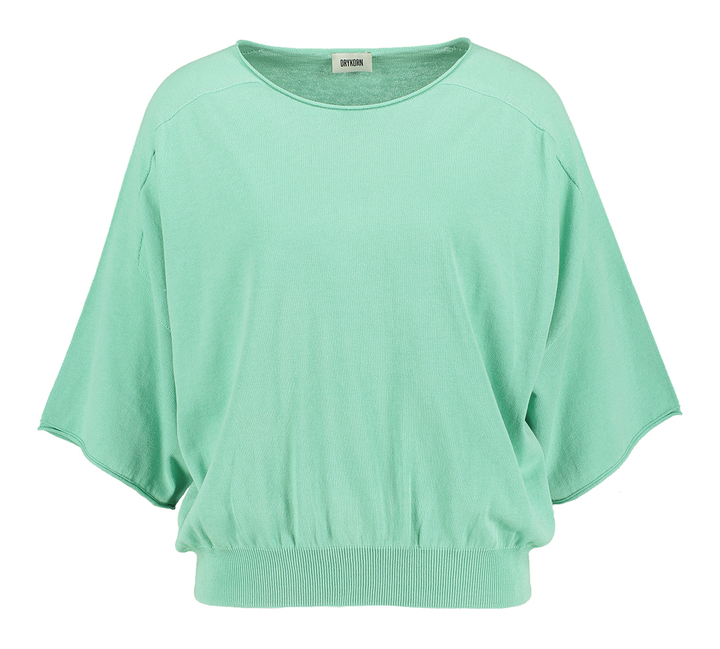 Groene trui met boothals Dirali Drykorn