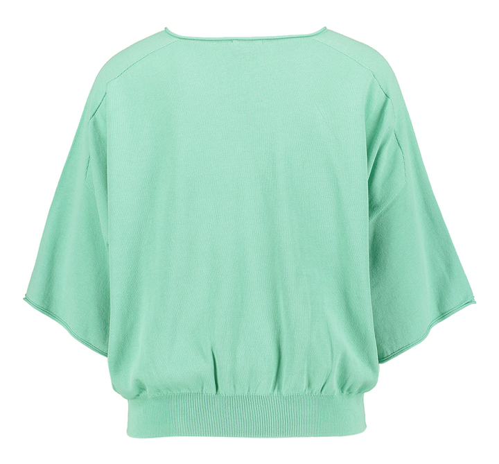 Groene trui met boothals Dirali Drykorn