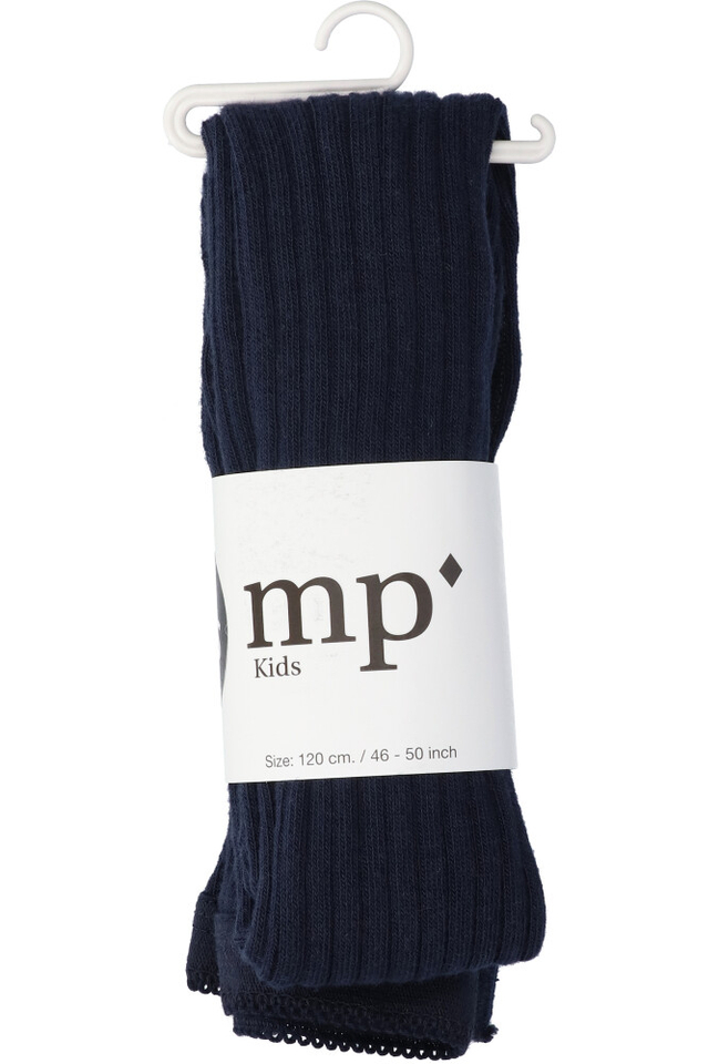 Donkerblauwe lange kousen Mp Denmark
