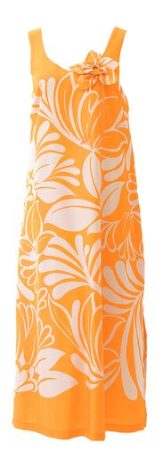 Oranje kleed met print Adrian Atmos