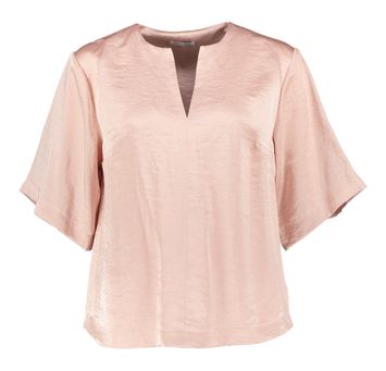 Lichtroze blouse met driekwart mouwen Bay Atmos