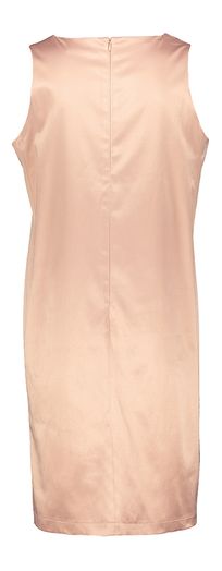 Oudroze mouwloze jurk met broche Efeso Senso