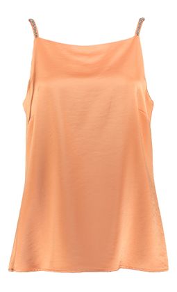 SENSO Oranje mouw met strass aan de bandjes Esenza