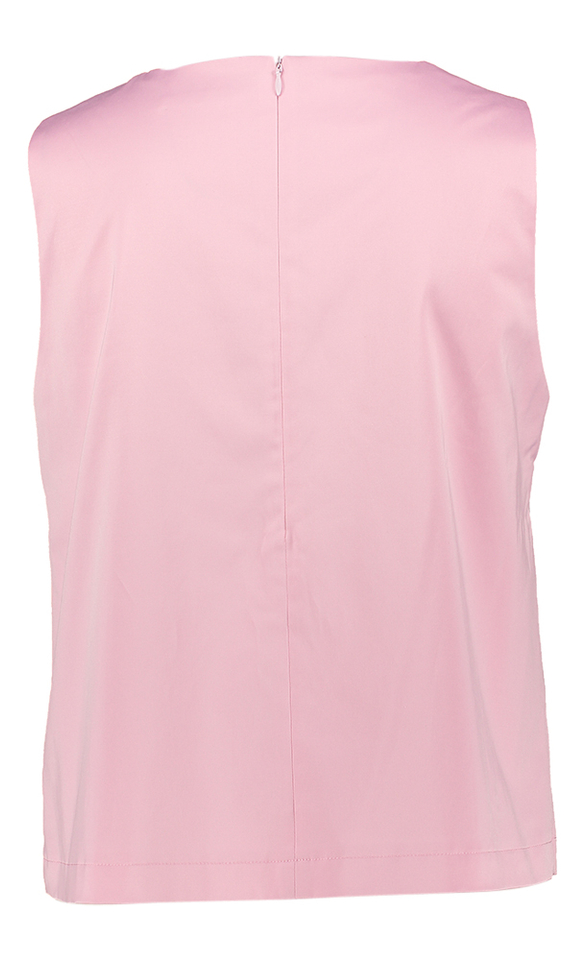 Roze top met broche Famo Senso