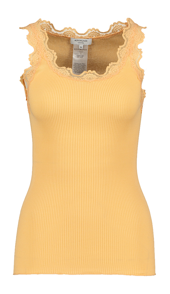 Oarnje top met kant Rosemunde