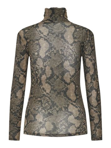 T-shirt in slangenprint Yaswoola Y.A.S