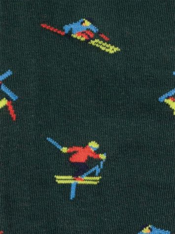 Multicolor kousen met print Ski Free Dillysocks