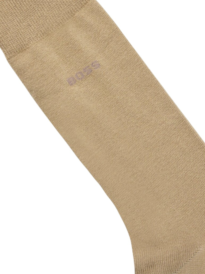 Medium beige kousen duo pack Tommy Hilfiger
