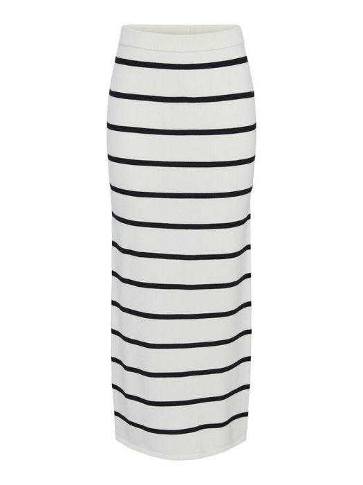 Gestreepte gebreide lange rok Yasshanti Y.A.S