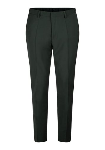 Donkergroene kostuumbroek slim fit Roy Robson