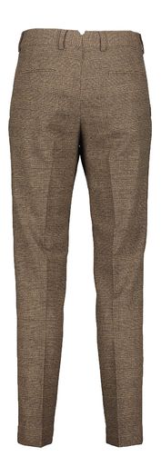 Bruine geruite wollen broek selected 