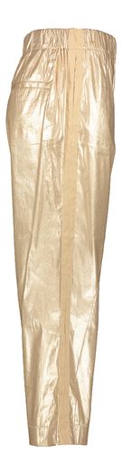 Goudkleurige broek met elastiek Bonita Bellepiece