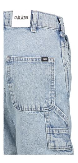 Lichtkleurige jeansshort Carter Cars