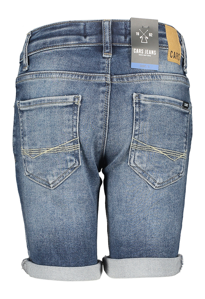 Blauwe jeans short Cars