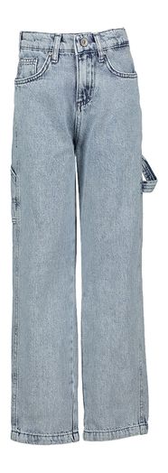 Lichtblauwe tapered cargo jeans Cars