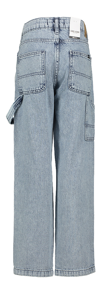 Lichtblauwe tapered cargo jeans Cars
