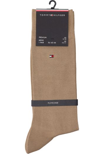 Taupe kousen Tommy Hilfiger