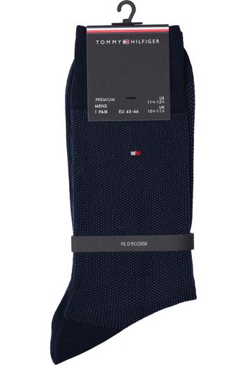 Donkerblauw kousen Tommy Hilfiger