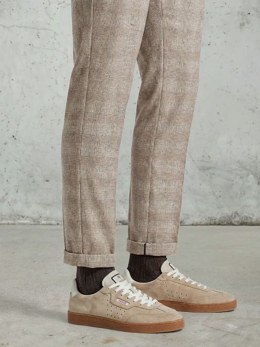 Beige lage sneakers Faguo