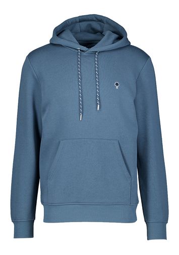 Blauwe sweater met kap Faguo 