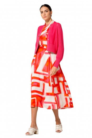 Multi-color kleed Caroline Biss