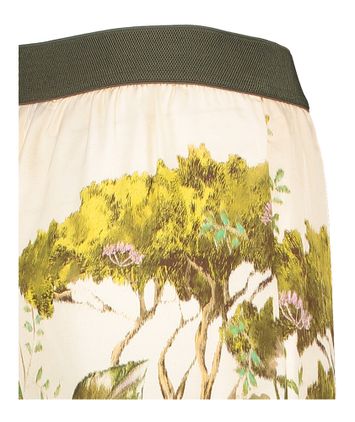 Multicolor wijdvallende broek met print Caroline Biss