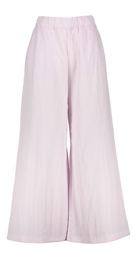 Pastel lila wijdvallende broek Caroline Biss