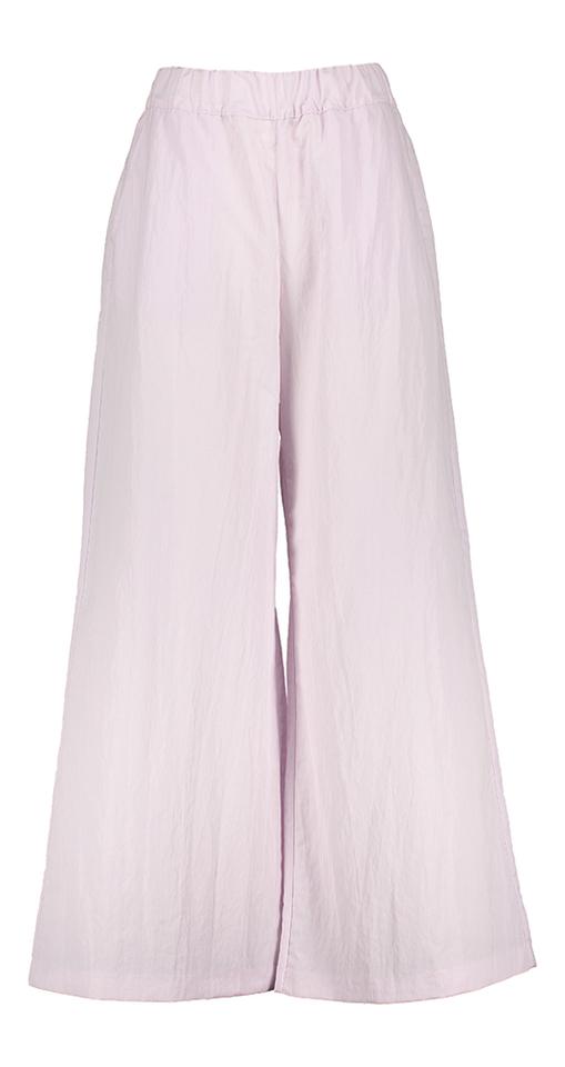 Pastel lila wijdvallende broek Caroline Biss