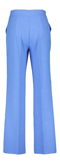 Lichtblauwe wijde broek met plooi Caroline Biss 