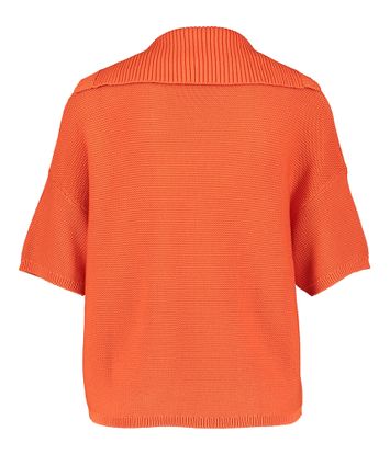 Oranje trui met korte mouwen Caroline Biss