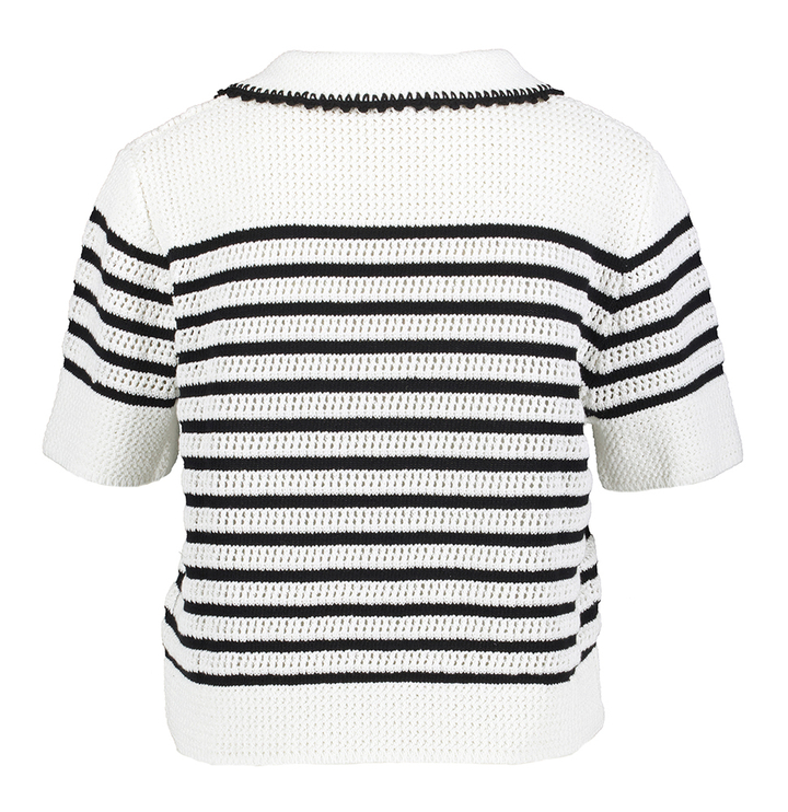 Gestreepte gehaakte top Pabloni Suncoo