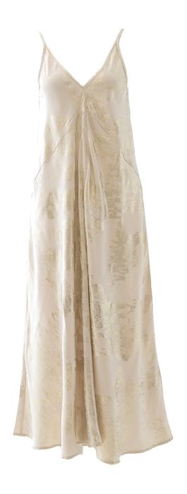 Goudkleurige glanzende jurk Soaked In Lxury