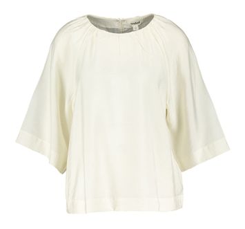 Ecru bloes met korte mouwen Soaked In Luxury