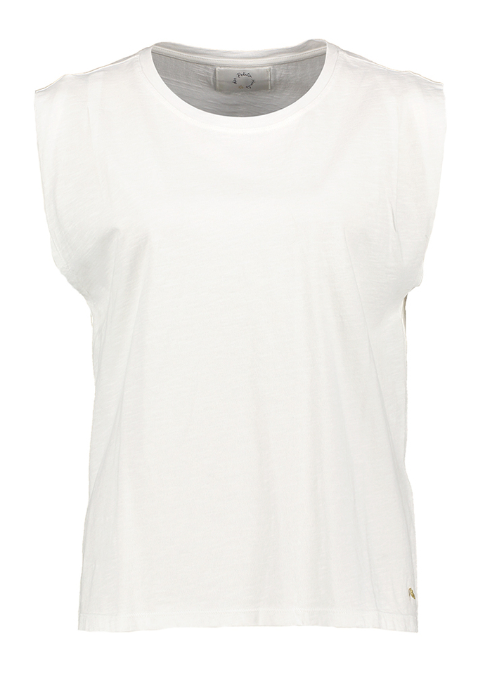 Witte T-shirt met ronde hals Zaeba Des Petits Hauts