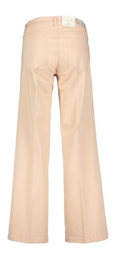 Lichtroze wijdere jeans Jade Color Denim Para Mi