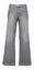 Grijze wide leg fit jeans met hoge taille Mira Pocket Para Mi
