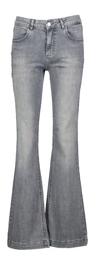 Grijze flared fit jeans met hoge taille Jade Para Mi